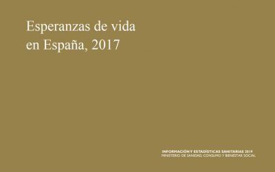 Esperanzas de vida en España, 2017