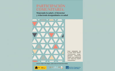 PARTICIPACIÓN COMUNITARIA: Mejorando la salud y el bienestar y reduciendo desigualdades en salud
