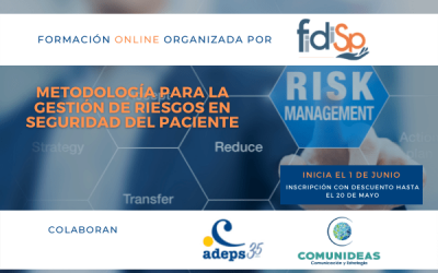 Formación online «Metodología para la Gestión de Riesgos en Seguridad del Paciente»