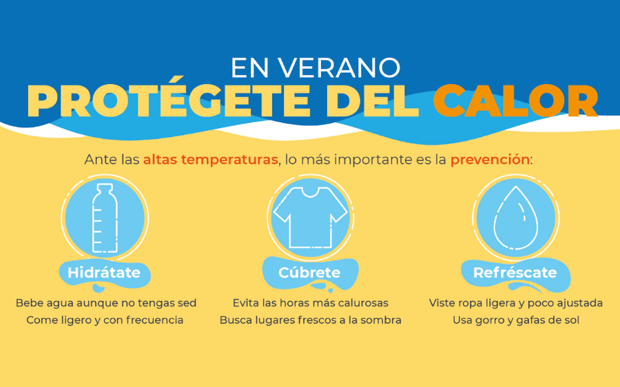 exceso de temperaturas sobre la salud