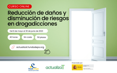 Curso online «Reducción de daños y disminución de riesgos en drogadicciones»