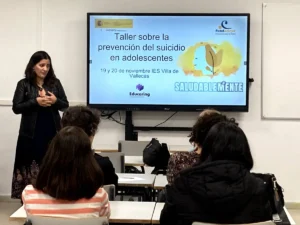 Taller piloto para que las familias puedan prevenir la conducta suicida en adolescentes